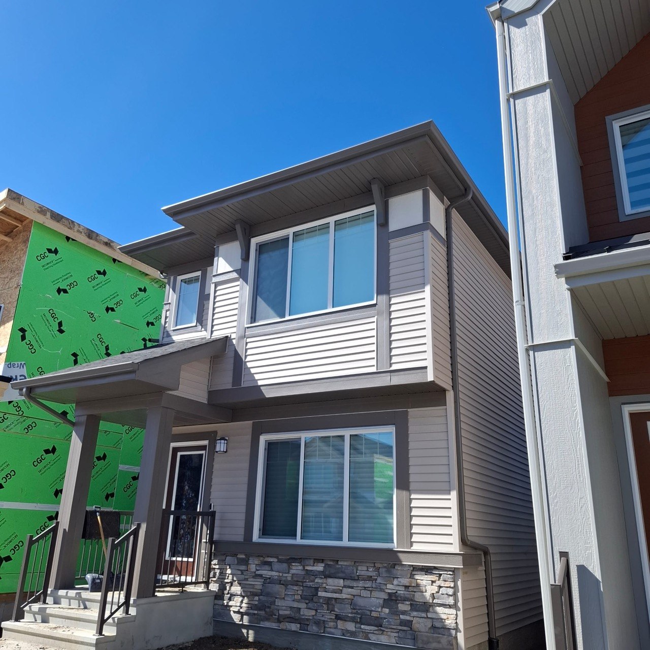Siding detail